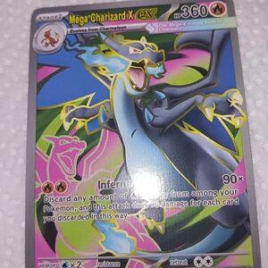 Mega Charizard X EX Pokémon Card
